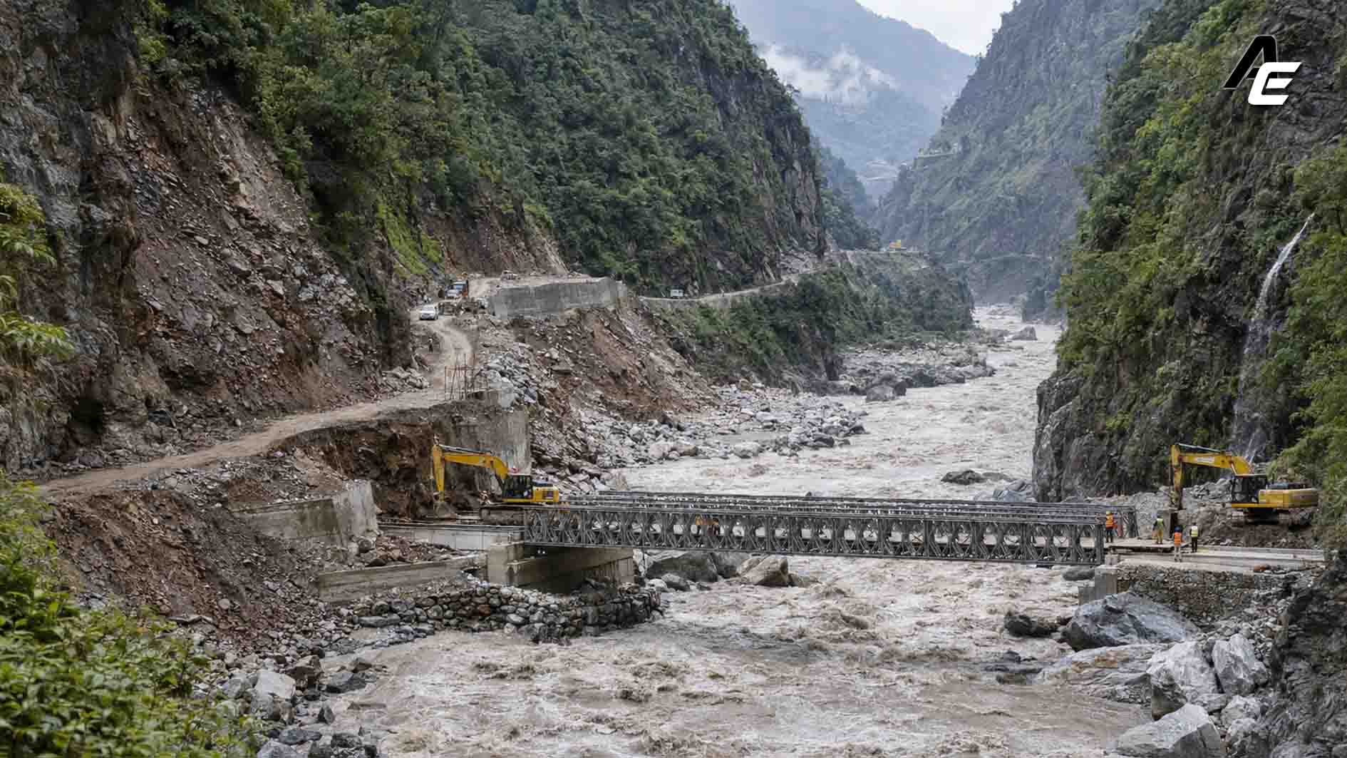 रसुवागढी जोड्न तीन चरणमा ट्र्याक र बेलिब्रिज निर्माण गरिँदै